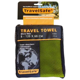 Travelsafe Rejsehåndklæde Grøn - Small