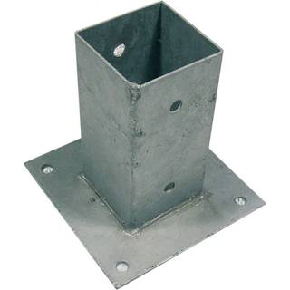 Stolpefod, galvaniseret, 71 x 71 x 150 mm