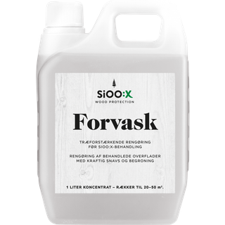 SiOO:X Forvask