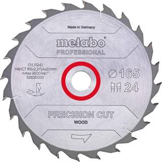 Metabo 4007430176349 - 628040000 Rundsavklinge precision cut wood, kvalitet professional, til håndrundsav