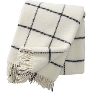 Klippan Yllefabrik Vinga uldplaid Beige