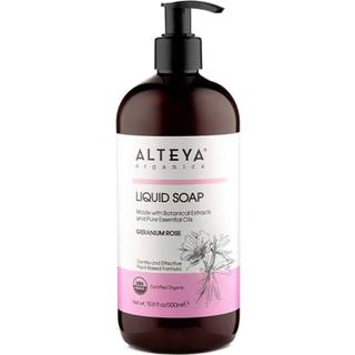 Alteya Organics - Økologisk Flydende Sæbe - Geranium & Rose 500ml