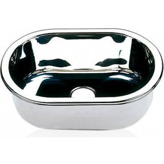 Vask båt Barka Lioval 35, oval, 400 x 265 mm, rustfrit stål, sølv