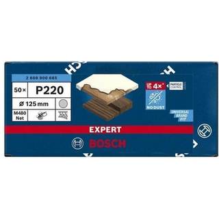 BOSCH Sæt af 50 EXPERT (slibenet til excenterslibere) EXPERT M480 slibenet til excenterslibere 125 mm, G 220 50 stk.