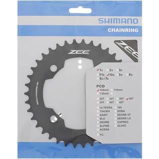 Shimano ZEE MTB klinge til kranksæt med 1 klinge 38T