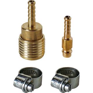 Einhell koblingssæt med slangestuds til trykluft, Ø6 mm