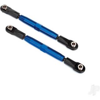 Traxxas 3644X - Turnbuckle Complete Alu Blue Camber Link 73mm (2)