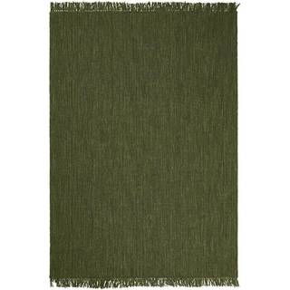 Chhatwal & Jonsson Nanda Rug 200x300 Cm - Ensfarvede tæpper Uld Green Melange - DH072571-13