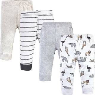 Hudson baby unisex baby bomuldsbukser og leggings neutral safari 0-3 måneder