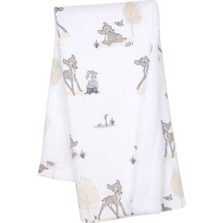 Lams & Ivy Disney Baby Bambi & Thumper White Minky/Fleece Deer Baby T?ppe