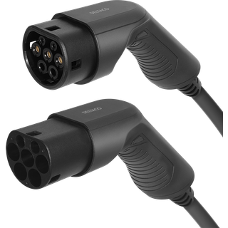 Elbil type 2 ladekabel 3 faset (16 A/11 kW) | 7 meter | PRIS-MATCH