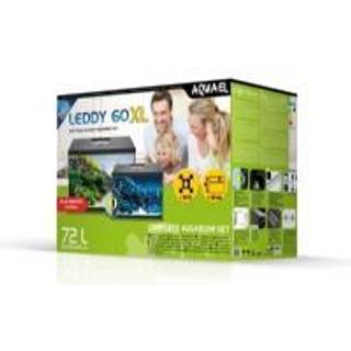 Aquael Leddy 60 XL Sort Akvariesæt – D&N LED Version 2.0