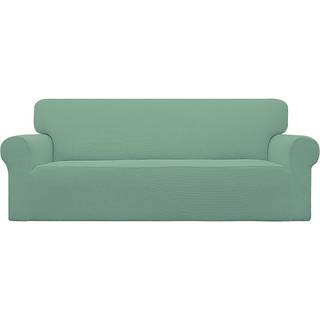 Let-g?ende stretchsofa slipcover 1-stykke sofa d?kningsm?bler beskytter sofa bl?d med elastisk bund til b?rn polyester spandex jacquard stof lill
