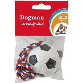 Dogman Fodbold med snøre 40cm