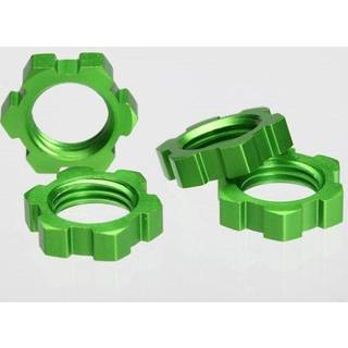 Traxxas 5353A Wheel Nuts 17mm Green (4)