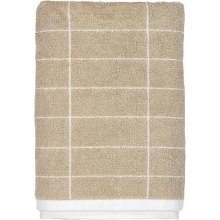 Mette Ditmer Tile Stone gæstehåndklæde 38x60 cm 2-pak Sand/Offwhite