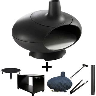 Forno pizzaovn med bord, 120x60 cm