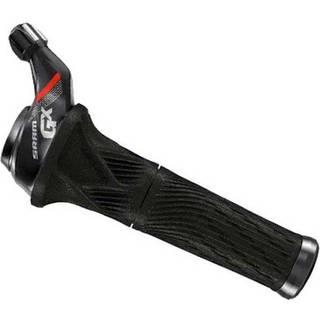 SRAM GX Grip Shift skiftegreb 11-speed sort m. rød grafik