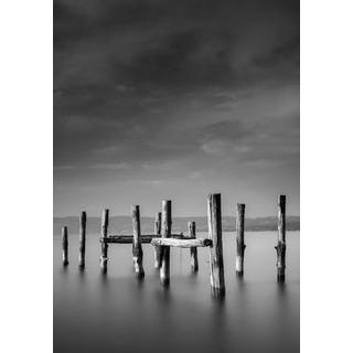 Venture Design Ocean poster 21 x 30 cm Sort/hvid