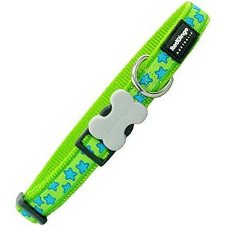 Hundehalsbånd Red Dingo Stjerne Stjerner (2,5 x 41-63 cm)