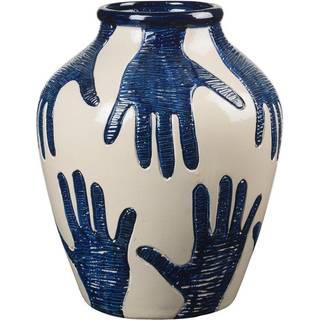 Broste Copenhagen Mime vase 40 cm Intense blue-rainy day