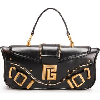 Balmain Blaze Small leather shoulder bag - black - One Size