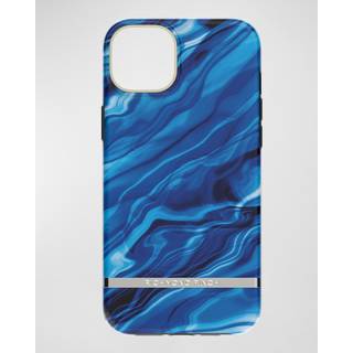 Richmond & Finch iPhone 14 Plus cover - Blue Waves