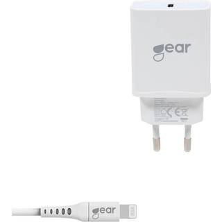 GEAR Charger 220V 1xUSB-C PD 20W Cable Lightning for USB-C MFI C94
