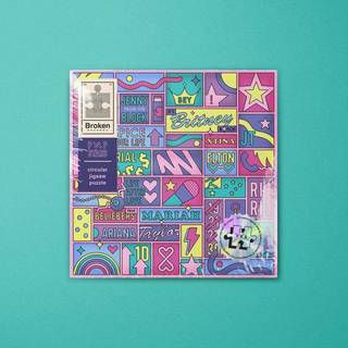 Luckies Of London Puzzle Records Pop Stars - Puslespil