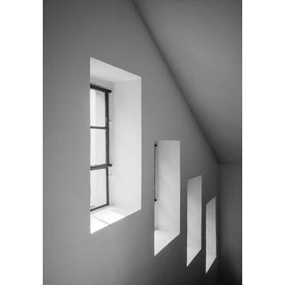 Venture Design Windows poster 70 x 100 cm Sort/hvid