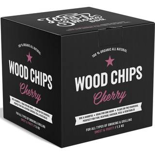 Røget træ Holy Smoke BBQ Chips Cherry, 1,5 kg