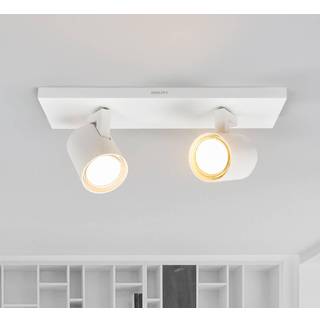 Philips hue runner 2-spot hvid wa 2x5.5w gu10 dimmer switch