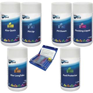 Pool klor startpakke Stor