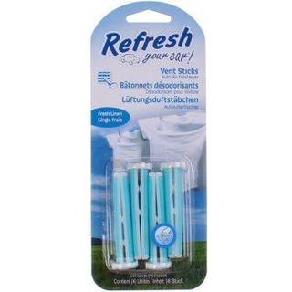 Luftfrisker til Bilen California Scents Vent Sticks Fresh Linen (2 uds)