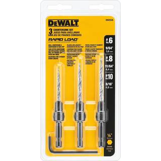 Dewalt 3 stykker countersink sæt