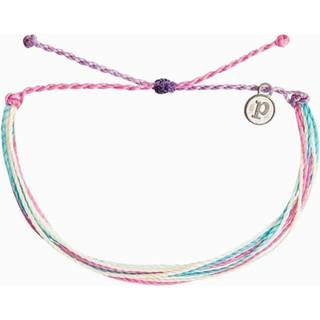 Pura Vida Rose Quartz armb?nd - h?ndlavet med jernbelagt kobber charme - voksbelagt 100% vandt?t