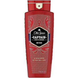 Old Spice Red Collection Body Wash for Men Captain 16 Oz