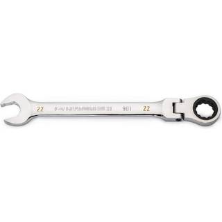 Gearwrench 22mm 4 graders svingbue 12 -punkts flex hoved skraldesambinationsn?gle - 86722
