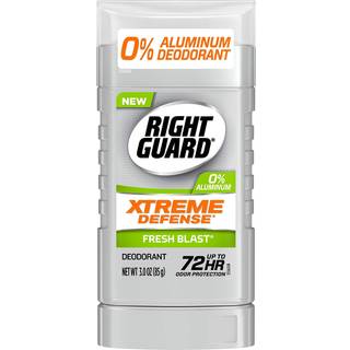 Right Guard Xtreme Defense Aluminum-Free Deodorant Fresh Blast 3 oz