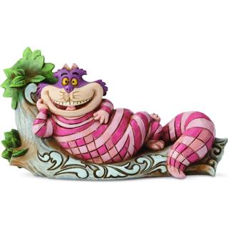 Enesco Disney -traditioner af Jim Shore Alice i Eventyrland Cheshire Cat p? Tree Figurine 2.72 tommer multicolor
