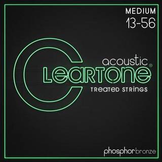 Cleartone Phosphor Bronze Acoustic Medium Guitar Strings (13-56)