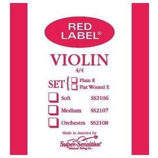 Superfølsom superfølsom stålcore 4/4 Violin Strings: Set