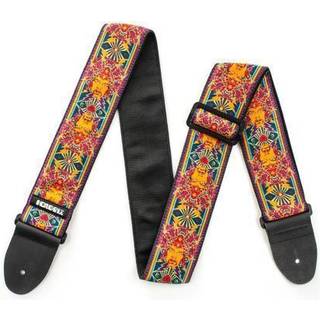 Dunlop Jimi Hendrix Guitarrem i tekstil Strap Poster