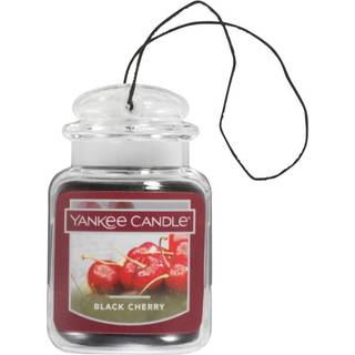 Yankee Candle Car Air Fresheners Hanging Car Jar Ultimate Black Cherry Duftende neutraliserer lugt op til 30 dage