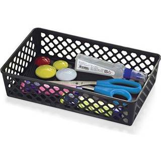 Officemate OIC Achieva Stor forsyningskurvpakke med 4 genanvendt sort