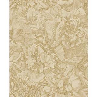 Flower Sketch - Gold