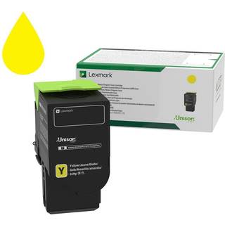 Lexmark 78C2UY0 return-toner cartridge yellow ultr - Lasertoner Gul