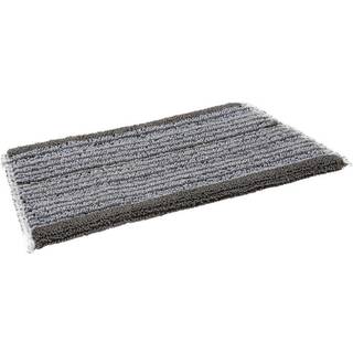 Vikan Mikrofibermoppe DampDry 31 25 cm 5 stk Hook & Loop Velcro Grå (547625)