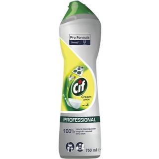 Cif Diversey Skurecreme lemon uden farve, med parfume 750 ml