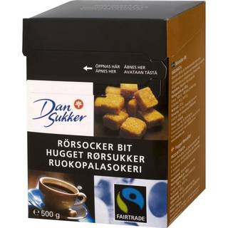 BKI hugget rørsukker 500g Fairtrade